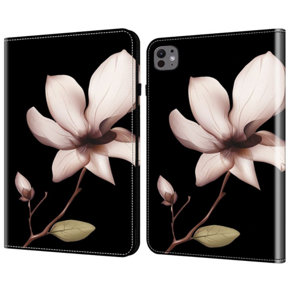 Pouzdro iPad Pro 13 (2024) Růžový Květ
