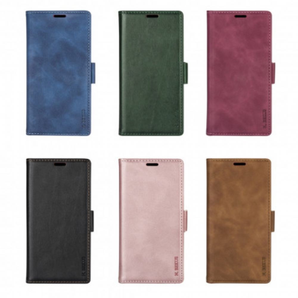 Flipové Pouzdro Na Huawei P Smart 2021 Kožený Efekt Ln.bekus
