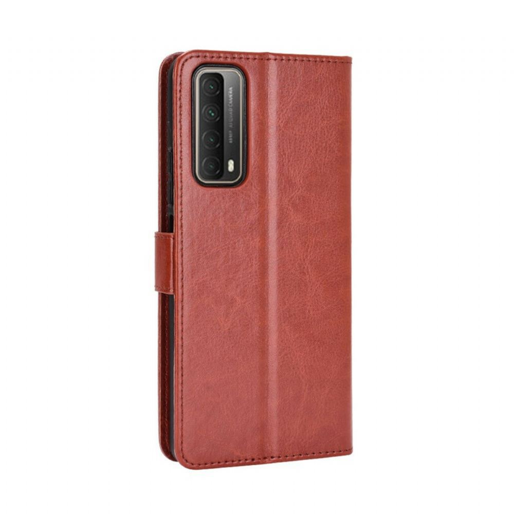 Flipové Pouzdro Na Huawei P Smart 2021 Okázalá Umělá Kůže