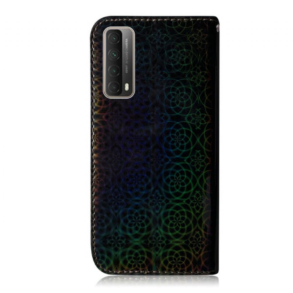 Flipové Pouzdro Na Huawei P Smart 2021 Čistá Barva
