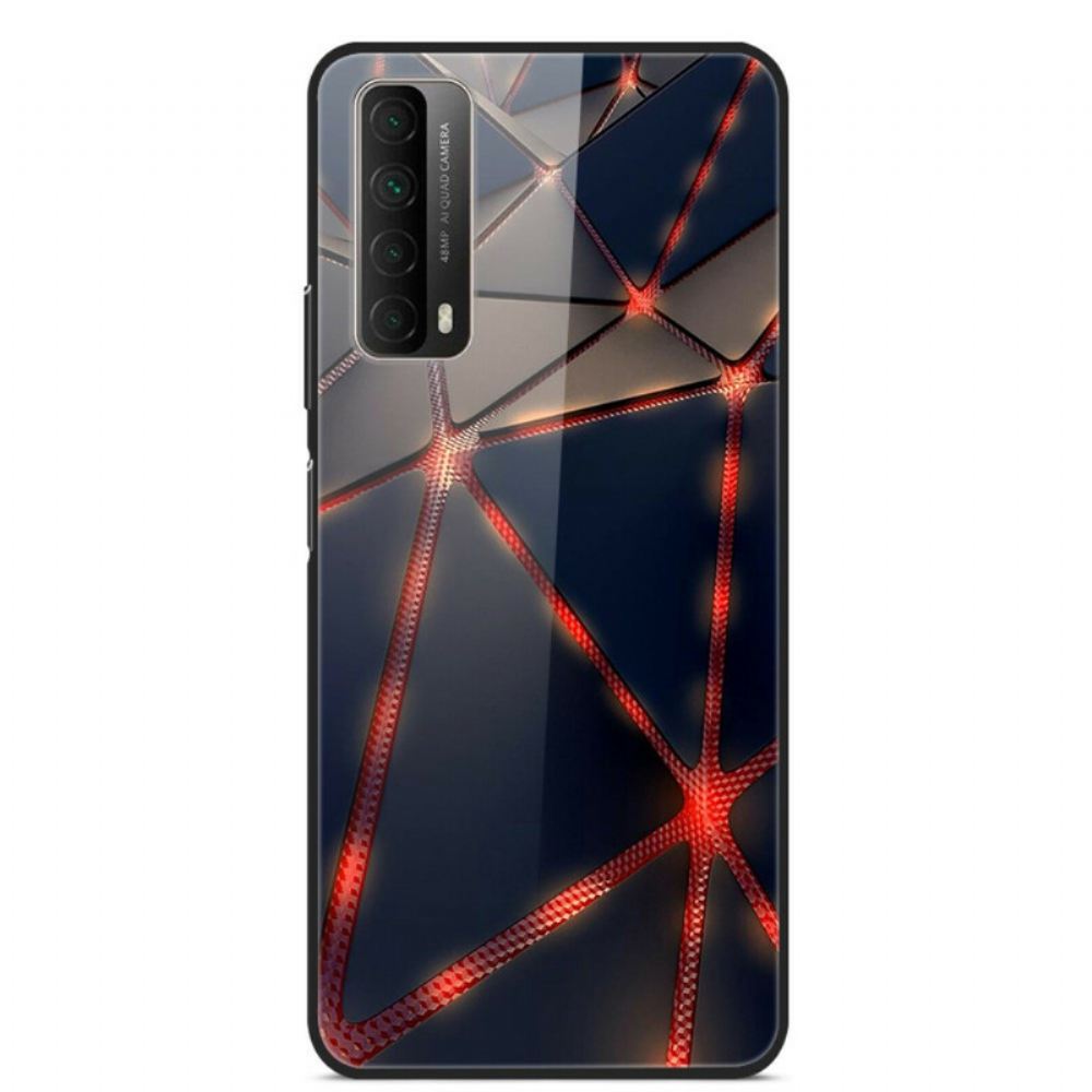 Kryt Na Huawei P Smart 2021 Tvrzené Sklo Z Umělého Hedvábí