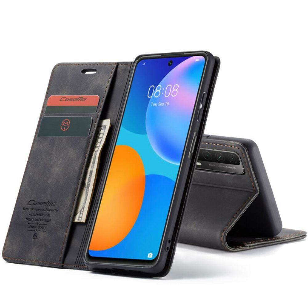 Kryty Na Mobil Na Huawei P Smart 2021 Flipové Pouzdro Caseme Umělá Kůže