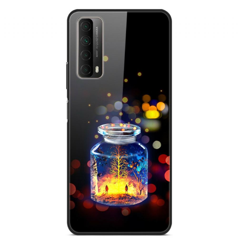 Kryty Na Mobil Na Huawei P Smart 2021 Láhev Na Přání Z Tvrzeného Skla