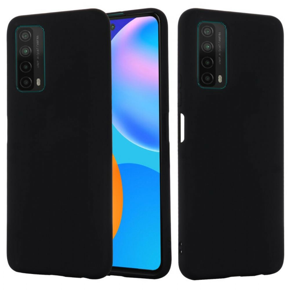 Kryty Na Mobil Na Huawei P Smart 2021 Tekutý Silikon Se Šňůrkou