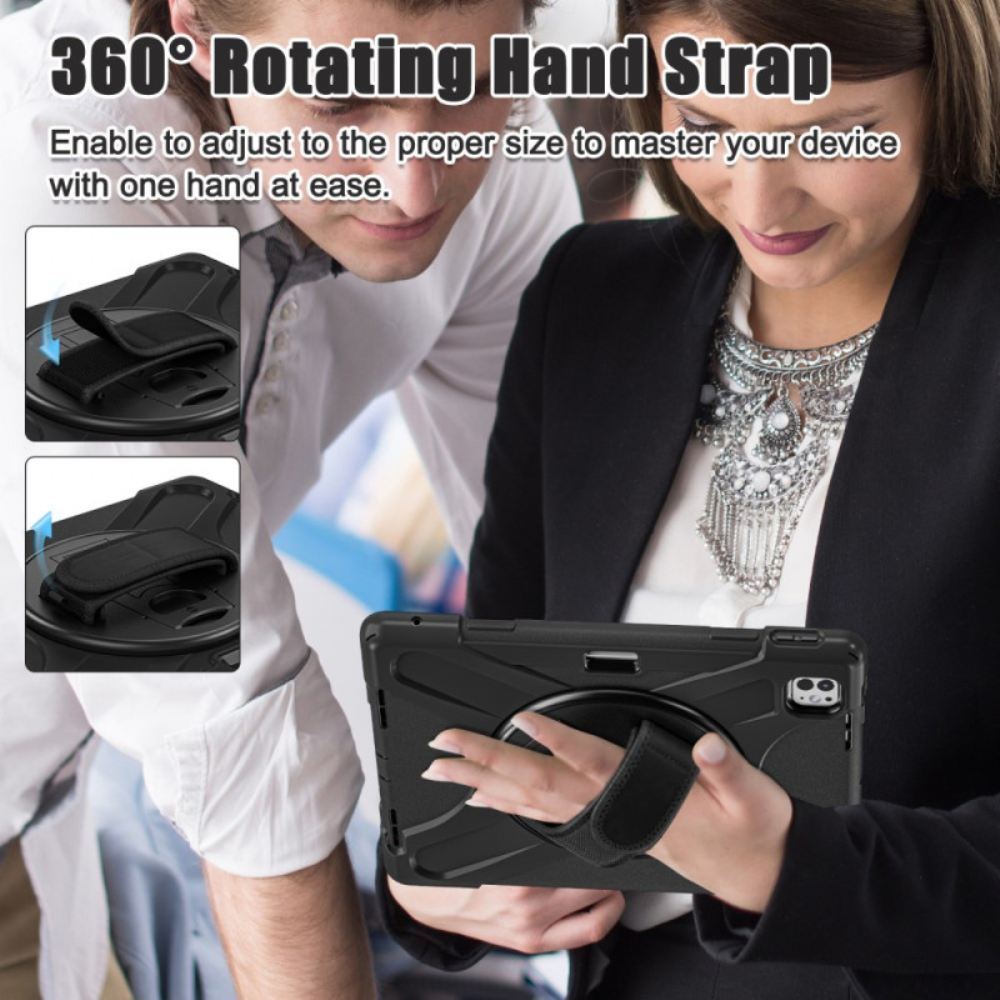 Kryt iPad Pro 13 (2025) Držák Na Stylus A Ramenní Popruh