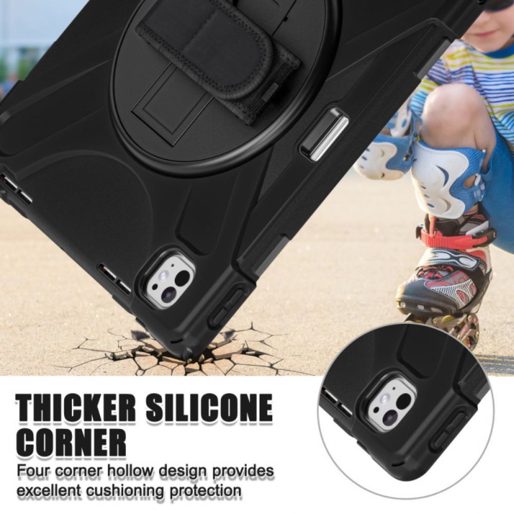 Kryt iPad Pro 13 (2025) Držák Na Stylus A Ramenní Popruh