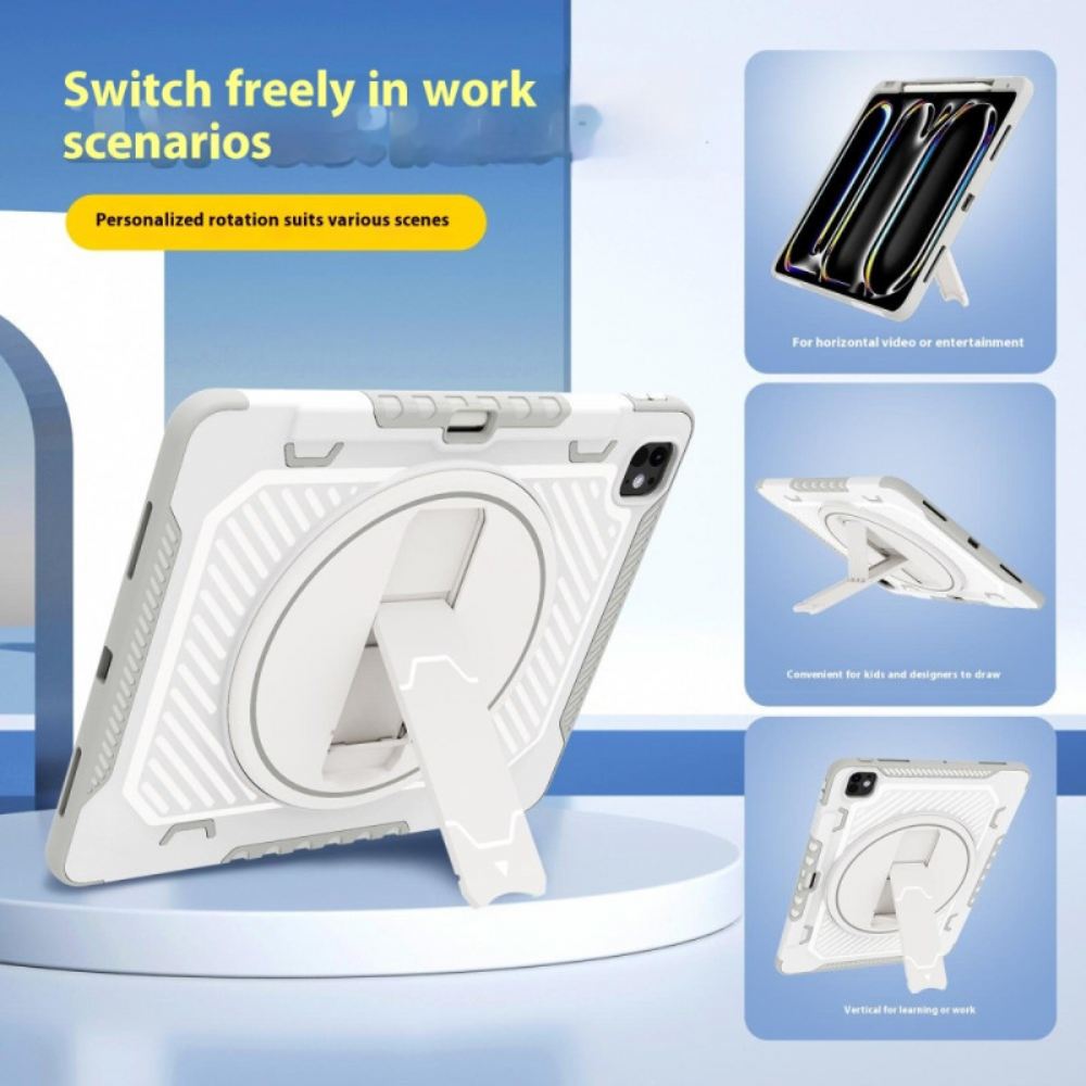 Kryt iPad Pro 13 (2025) Držák Stylusu A Nastavitelný Stojánek