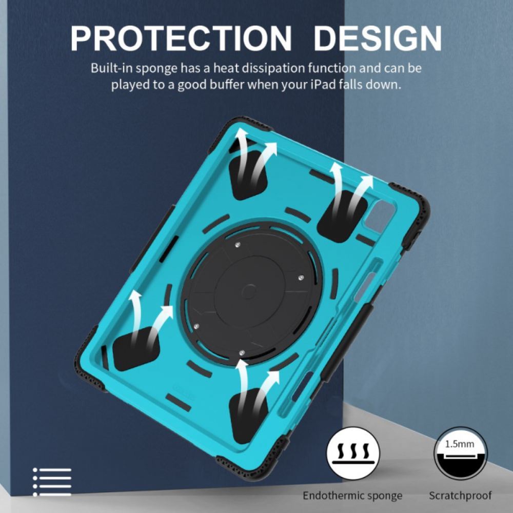 Kryt iPad Pro 13 (2025) Kryty Na Mobil Ultraodolný Stojánek A Ramenní Popruh