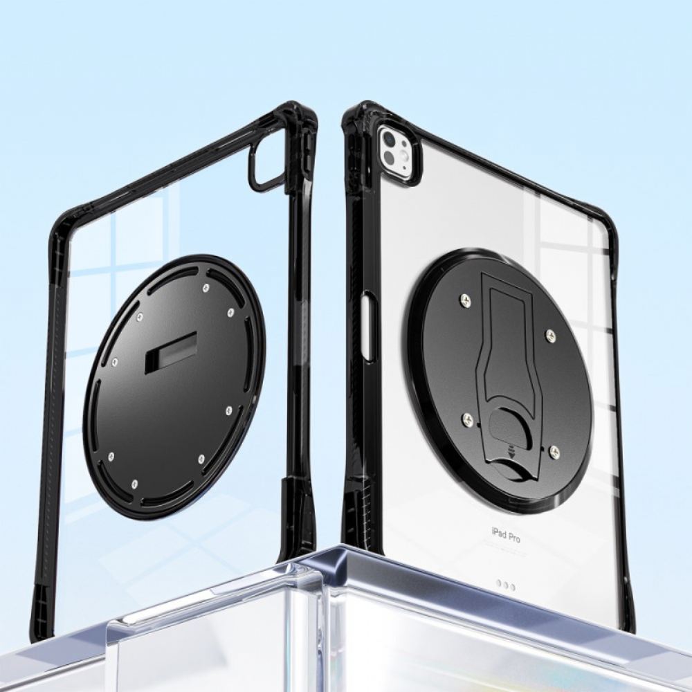 Kryt iPad Pro 13 (2025) Průhledný Se Stojánkem