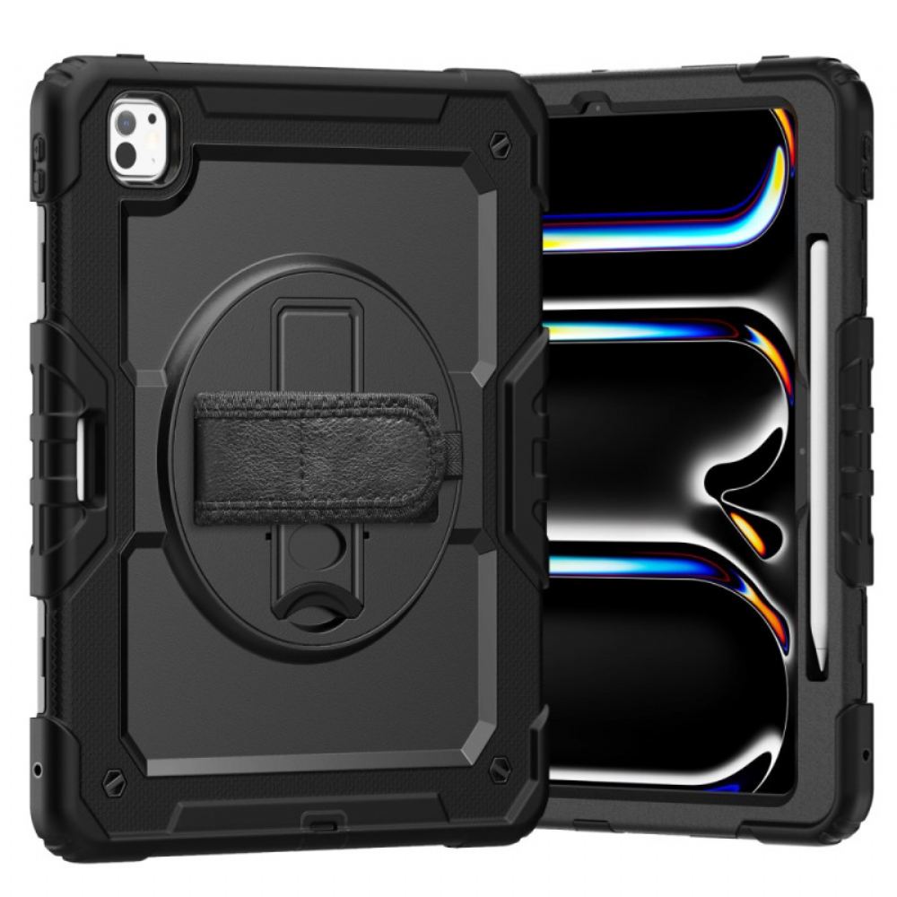 Kryt iPad Pro 13 (2025) Robustní S Ochranou Obrazovky A Ramenním Popruhem