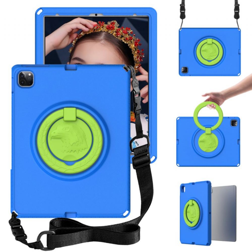 Kryt Na iPad Pro 13 (2025) Eva S Ramenním Popruhem A Ochrannou Fólií