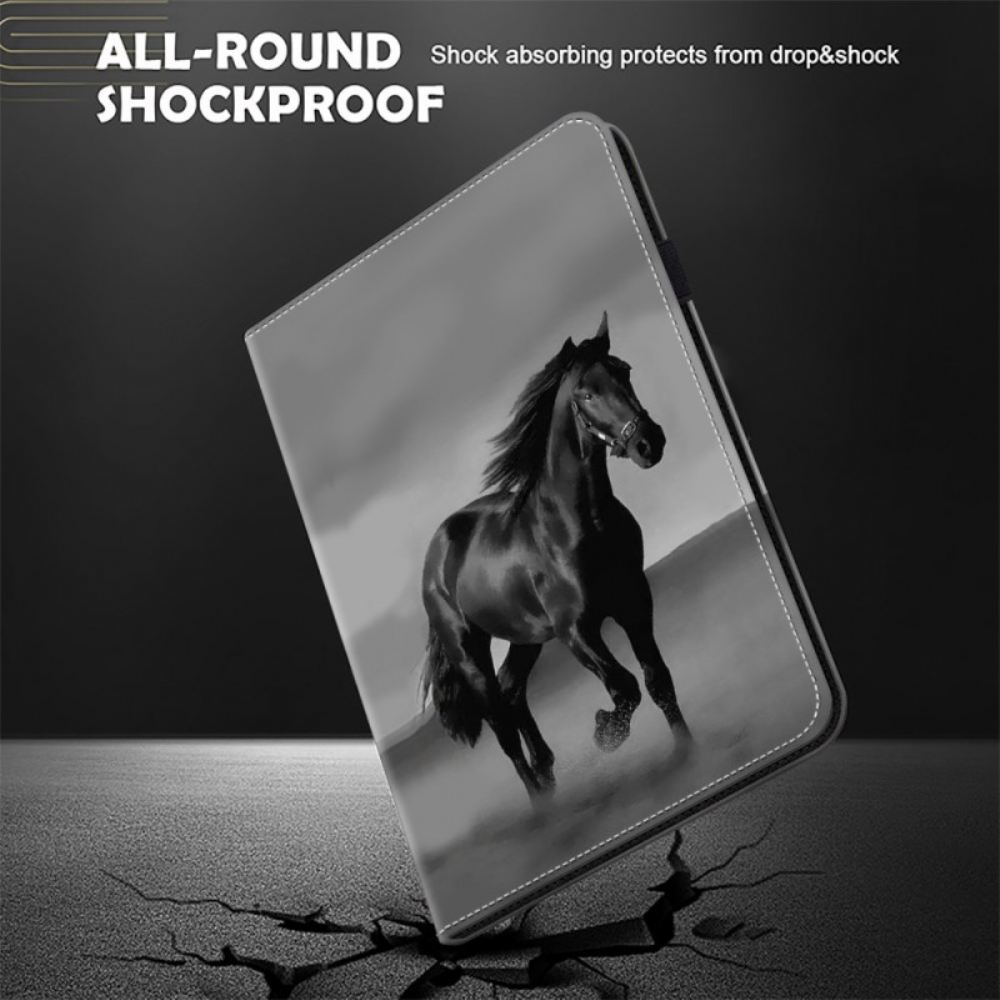Pouzdra iPad Pro 13 (2025) Kryty Na Mobil Černý Kůň