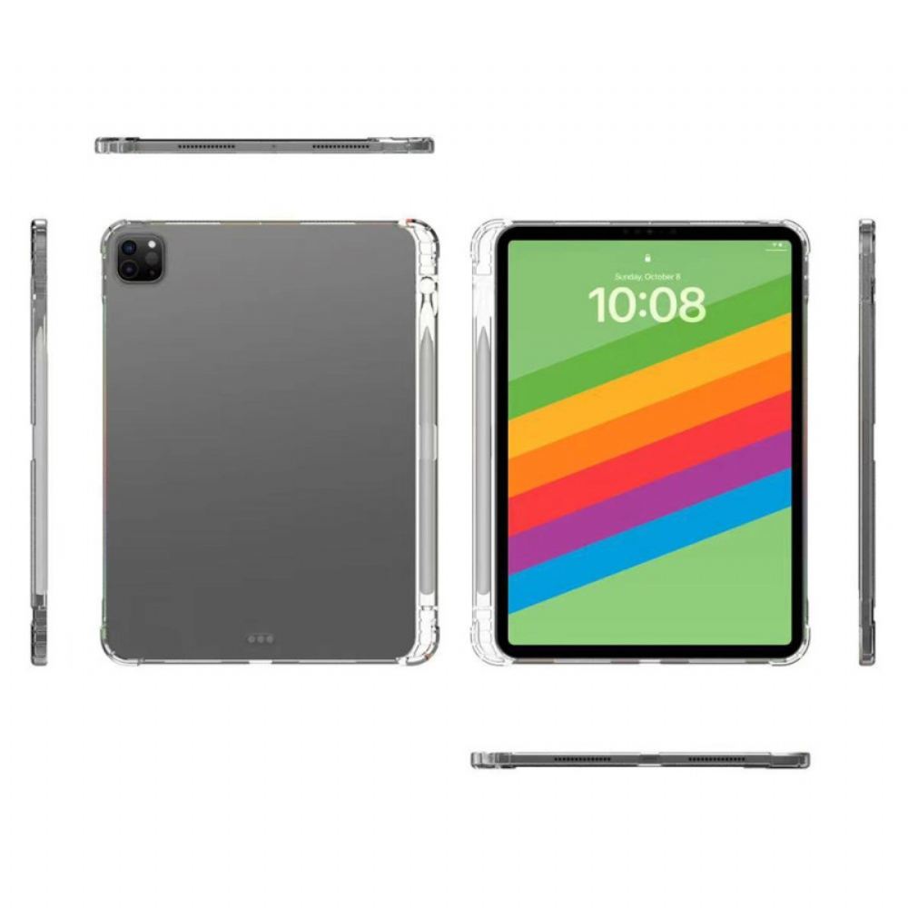 Pouzdro iPad Pro 13 (2025) Průhledný Držák Stylusu