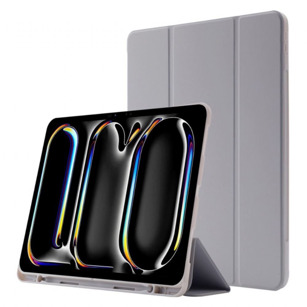 Pouzdro Na iPad Pro 13 (2025) Trojskládací Stojánek A Držák Na Tužky