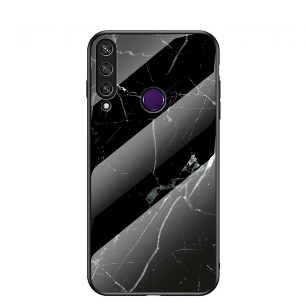 Kryt Na Huawei Y6p Tvrzené Sklo V Mramorových Barvách