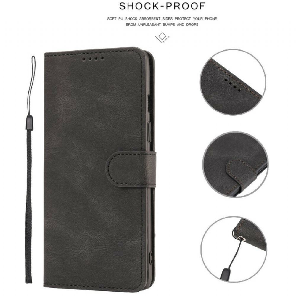 Flipové Pouzdro Na Samsung Galaxy Note 20 Klasický Retro Kožený Styl