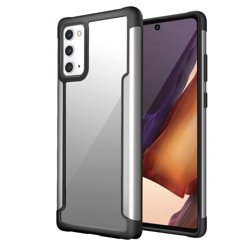 Kryt Na Samsung Galaxy Note 20 Zkosené Hrany A Kov