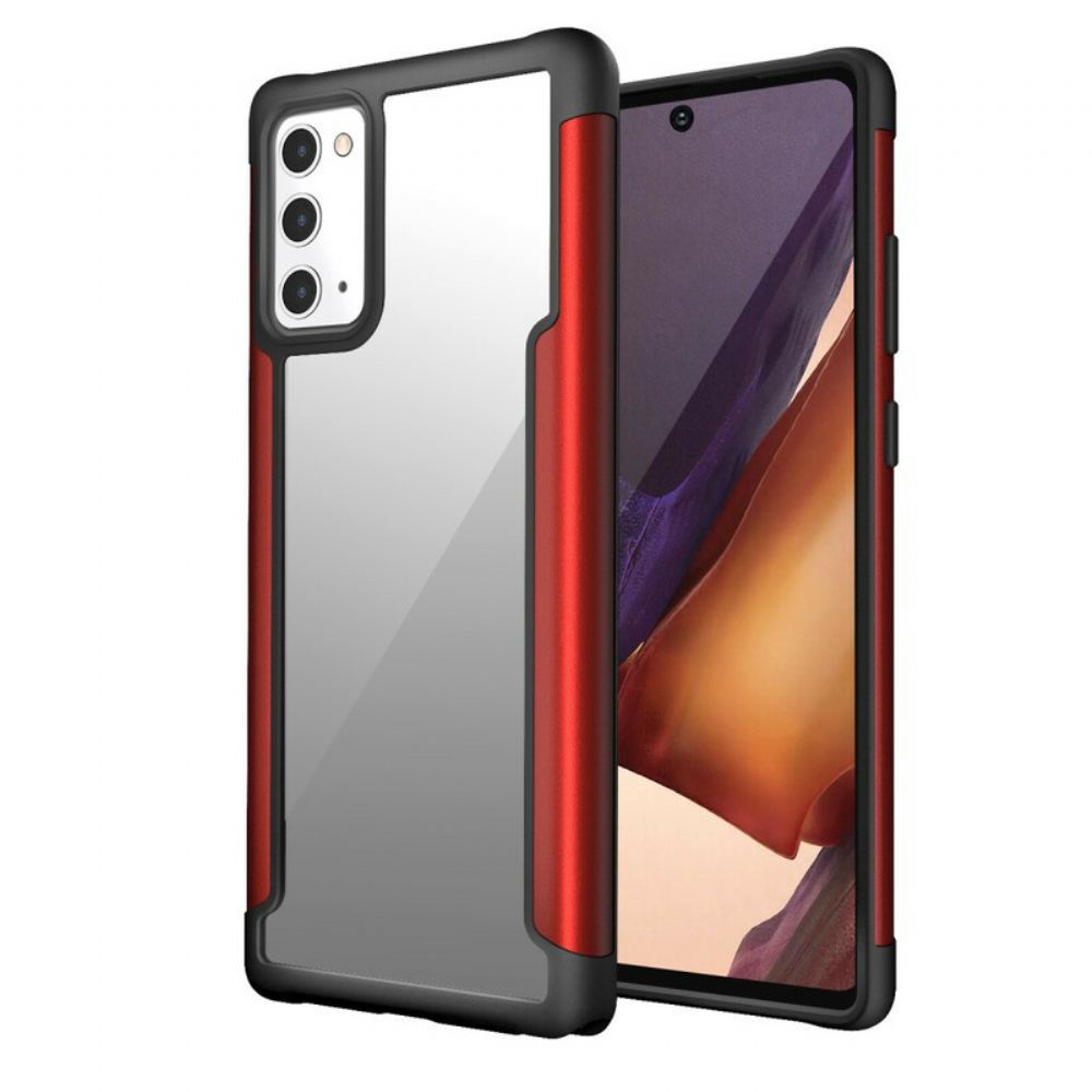 Kryt Na Samsung Galaxy Note 20 Zkosené Hrany A Kov