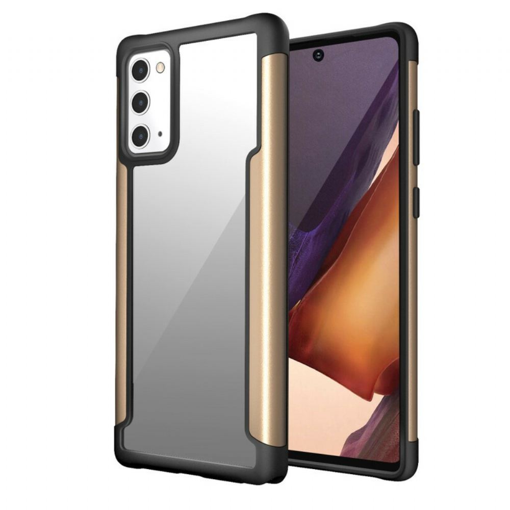 Kryt Na Samsung Galaxy Note 20 Zkosené Hrany A Kov
