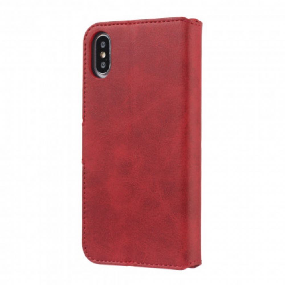 Flipové Pouzdro Na iPhone X / XS Jednobarevná