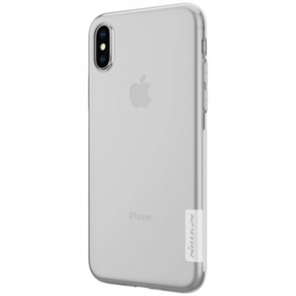 Kryt Na iPhone X / XS Průhledný Nillkin