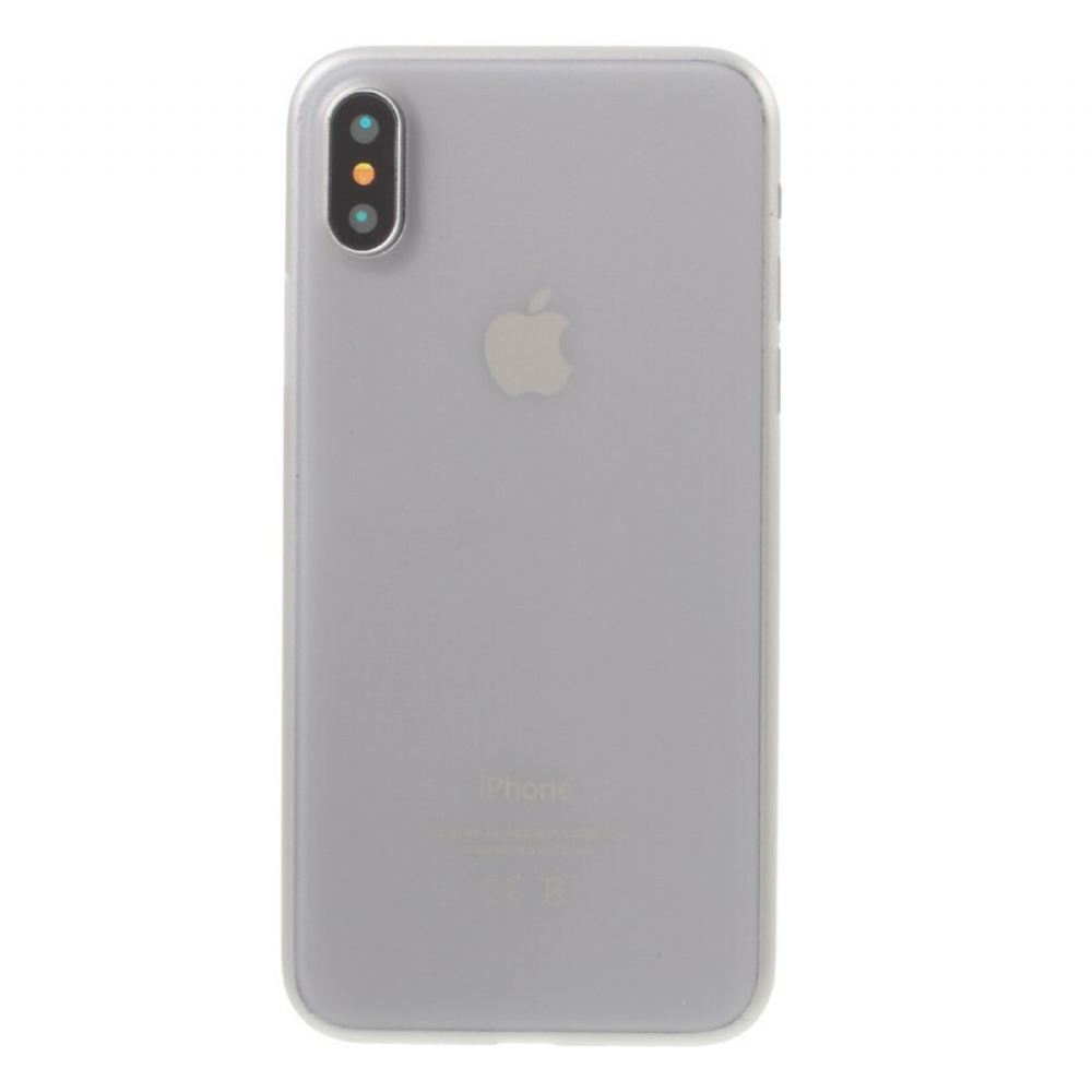 Kryt Na iPhone X / XS Ultra Jemný Matný