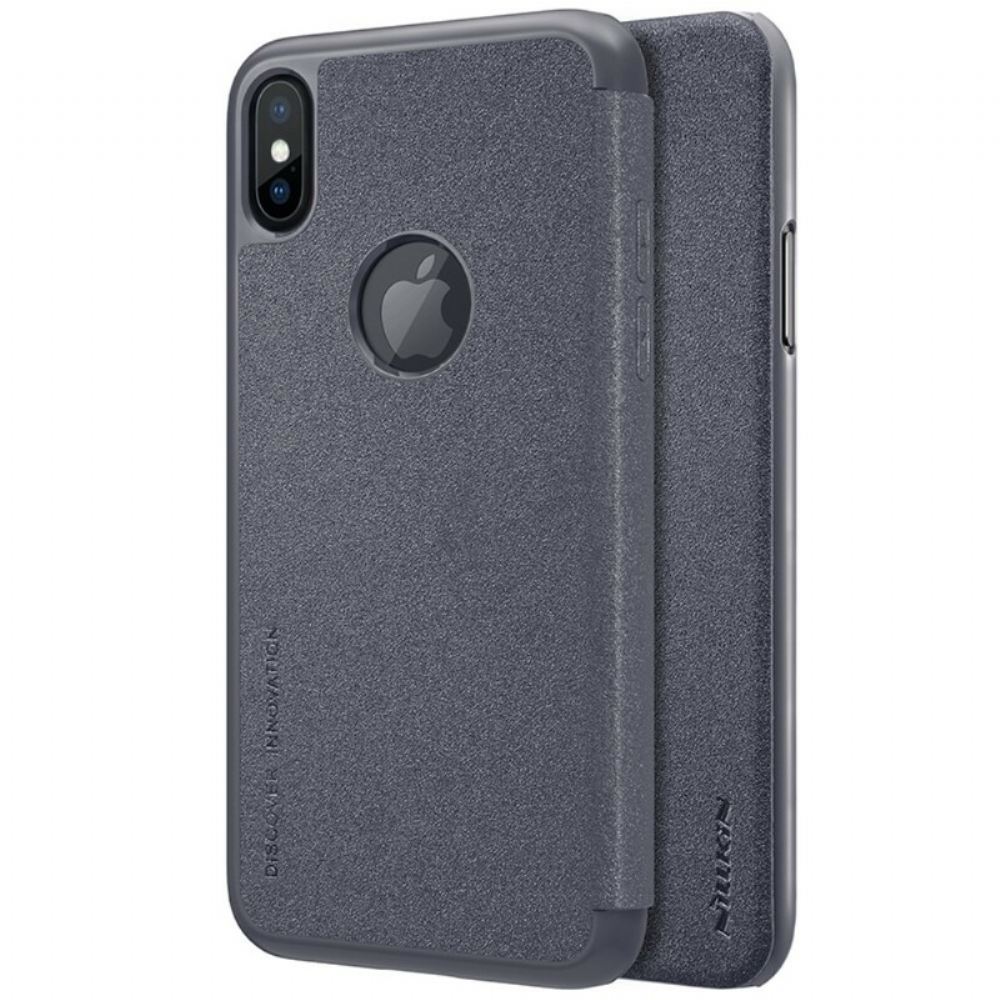 Kryty Na Mobil Na iPhone X / XS Flipové Pouzdro Nillkin
