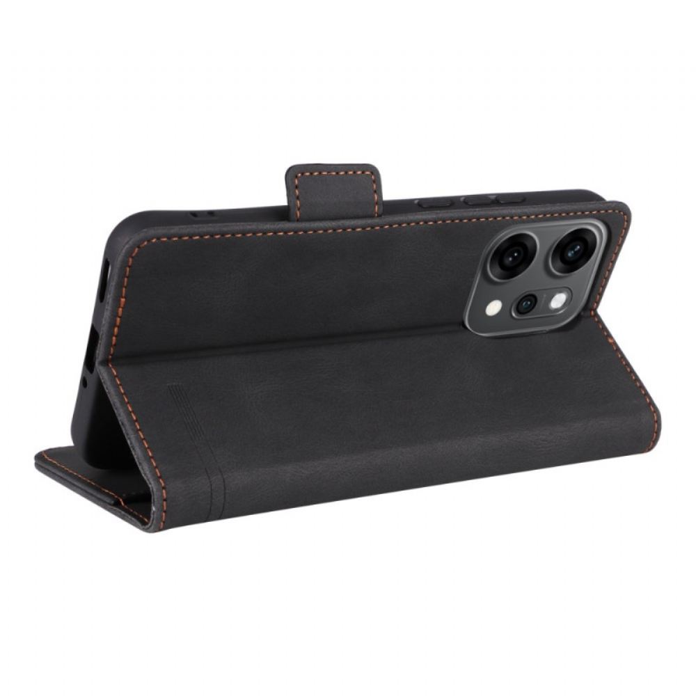 Kožený Kryt Oppo Reno 14 Pro 5g Vintage Semišový Efekt