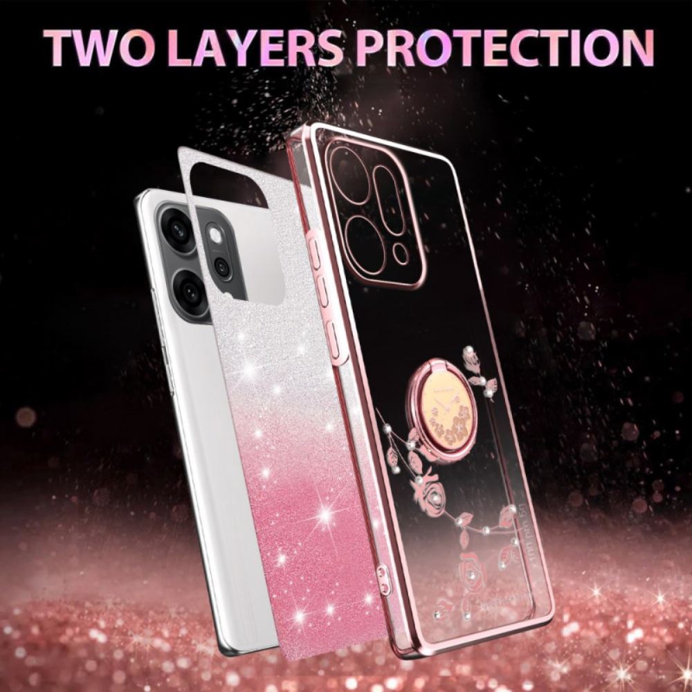 Kryt Oppo Reno 14 Pro 5g Držák Na Prsten S Kamínky