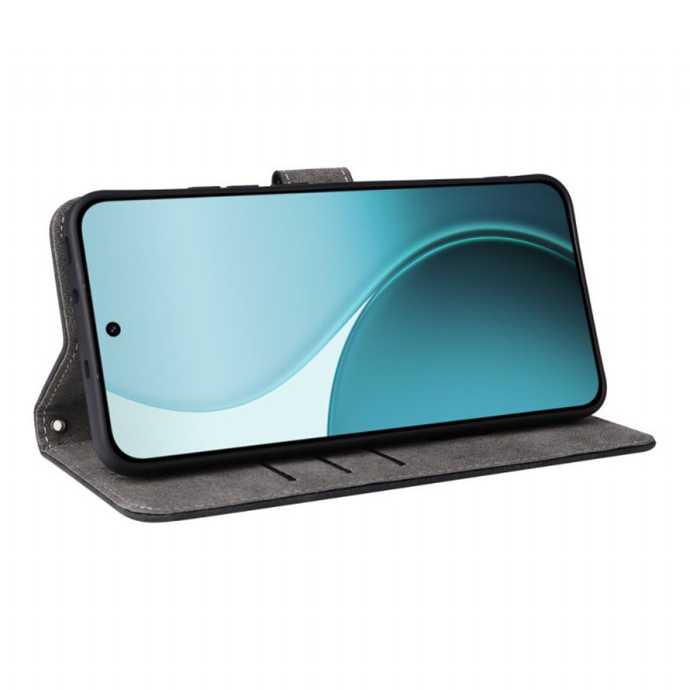 Peněženková Pouzdra Oppo Reno 14 Pro 5g Kryty Na Mobil Rfid Blokování S Řemínkem