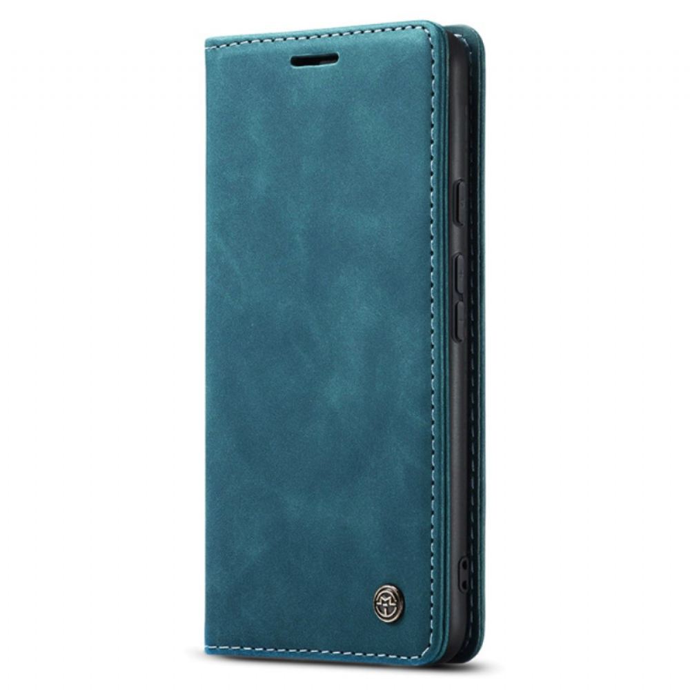 Kožené Pouzdro Folio Google Pixel 8a Caseme Semišový Efekt