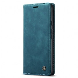 Kožené Pouzdro Folio Google Pixel 8a Caseme Semišový Efekt