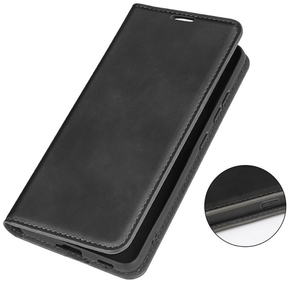 Kožené Pouzdro Folio Google Pixel 8a Klasika