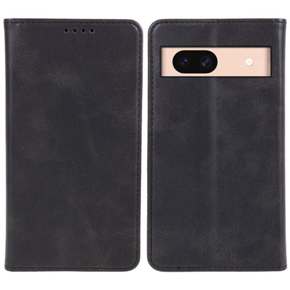 Kožené Pouzdro Folio Google Pixel 8a Styl Texturované Kůže