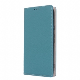 Kožené Pouzdro Folio Google Pixel 8a Textura Litchi S Popruhem
