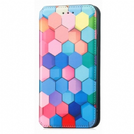 Kožené Pouzdro Folio Na Google Pixel 8a Technologie Blokování Rfid Caseneo