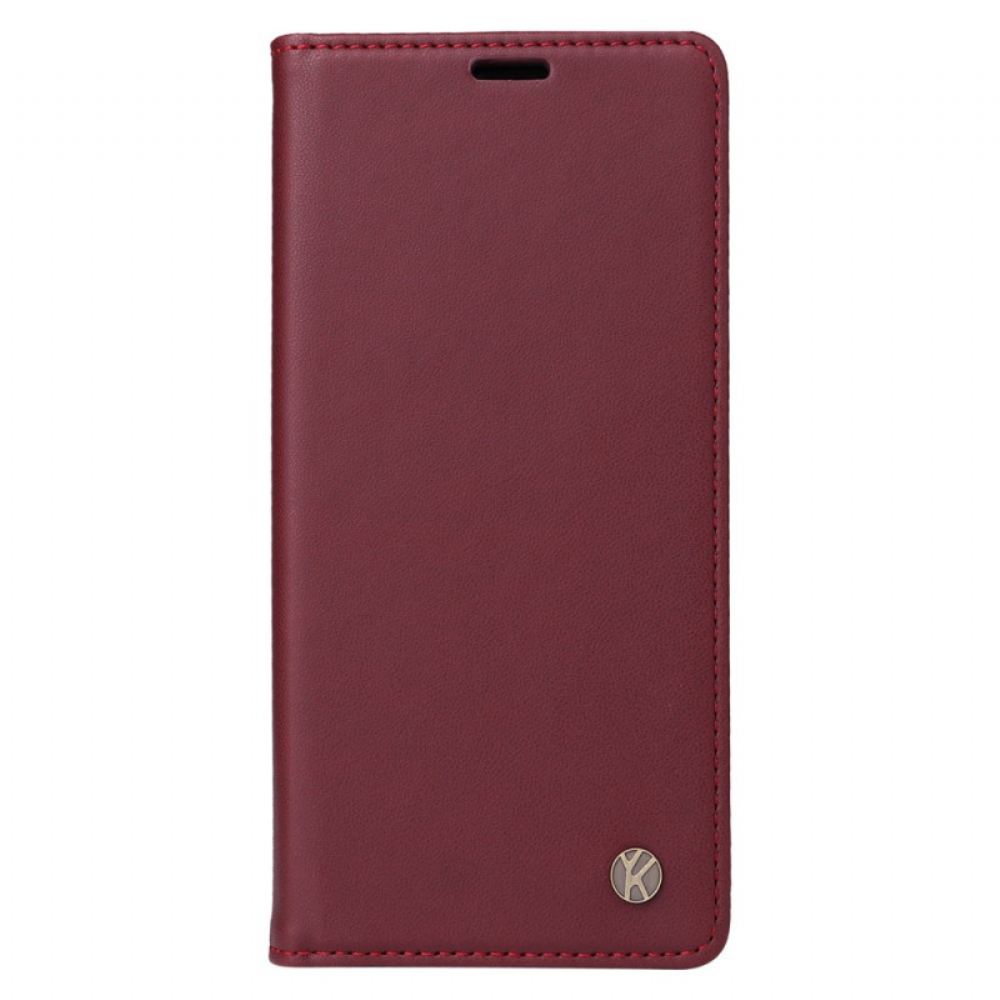 Kožené Pouzdro Folio Na Google Pixel 8a Yikatu