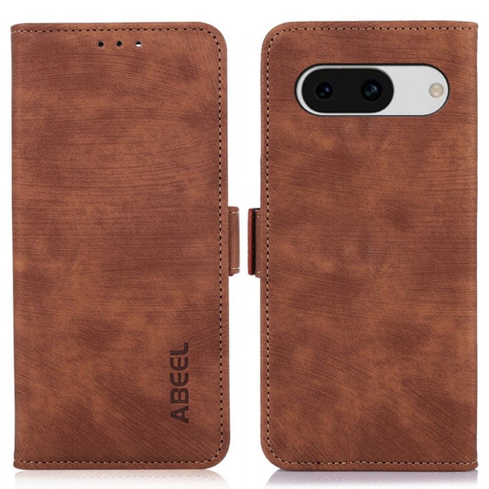 Kožený Kryt Google Pixel 8a Retro Styl Abeel