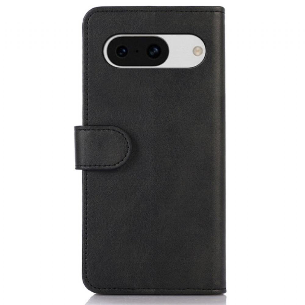 Kožený Kryt Na Google Pixel 8a Efekt Matné Kůže