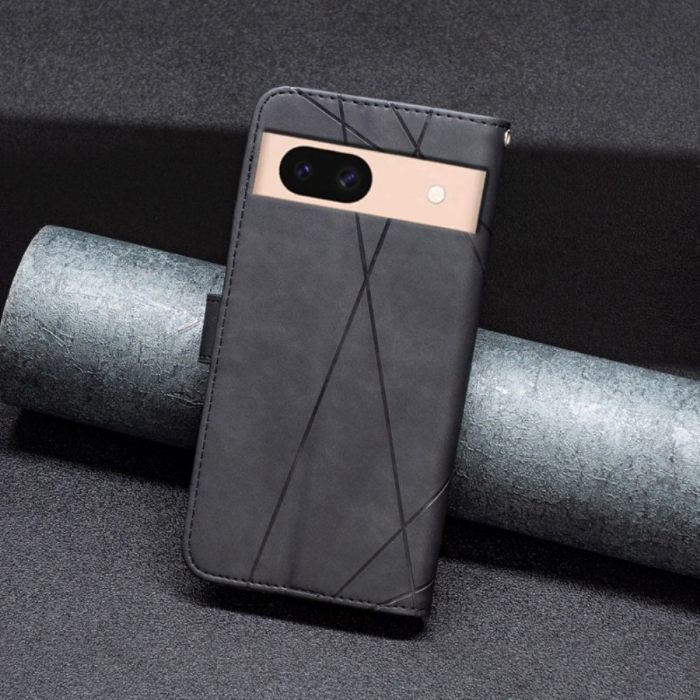 Kožený Kryt Na Google Pixel 8a Geometrie Binfen Color