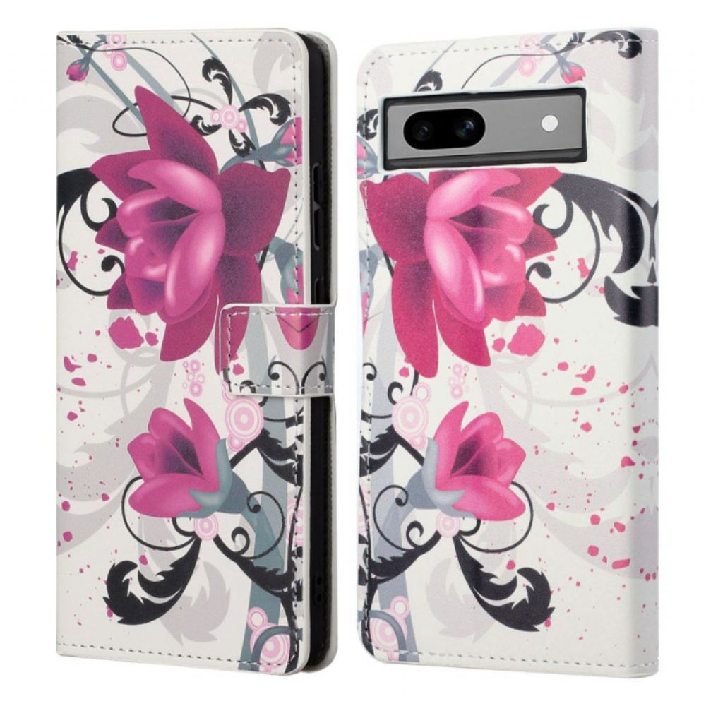 Kožený Kryt Na Google Pixel 8a Lotus