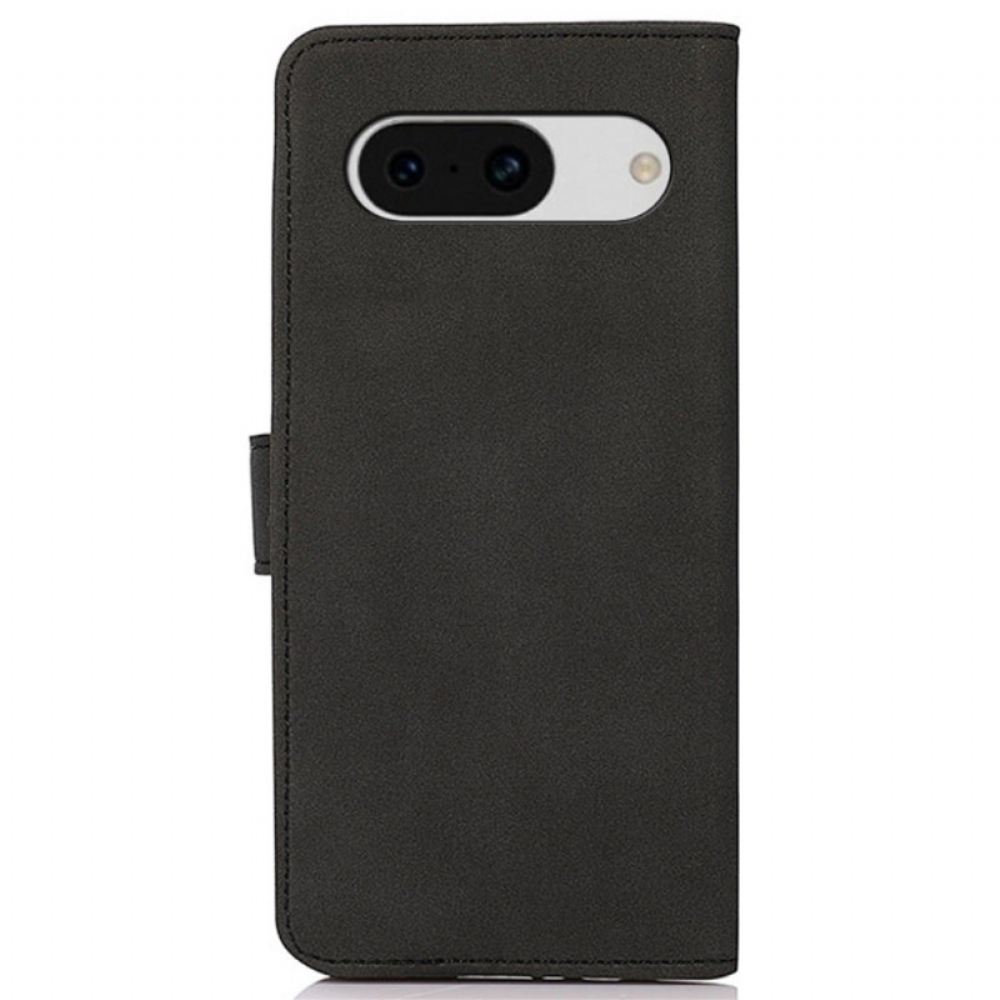 Kožený Kryt Na Google Pixel 8a Magnetická Spona Khazneh