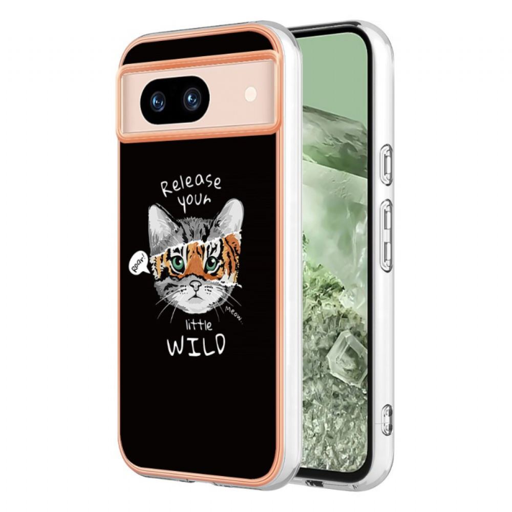 Kryt Google Pixel 8a Kočka A Tygr