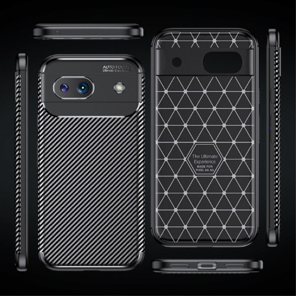 Kryt Google Pixel 8a Textura Uhlíkových Vláken