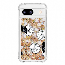 Kryt Google Pixel 8a Zábavný Třpytivý Vzor