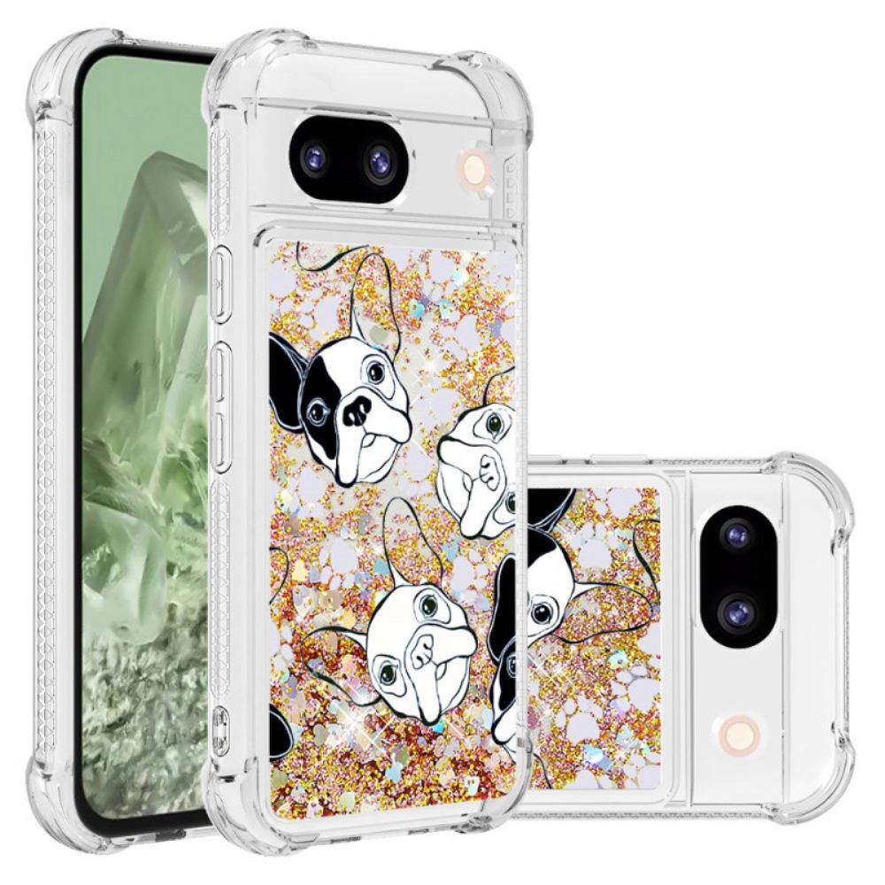 Kryt Google Pixel 8a Zábavný Třpytivý Vzor