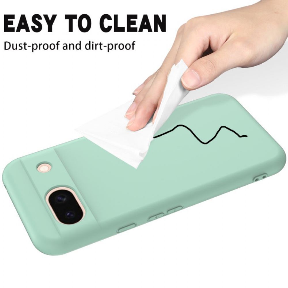 Kryt Google Pixel 8a Řemínek Z Tekutého Silikonu