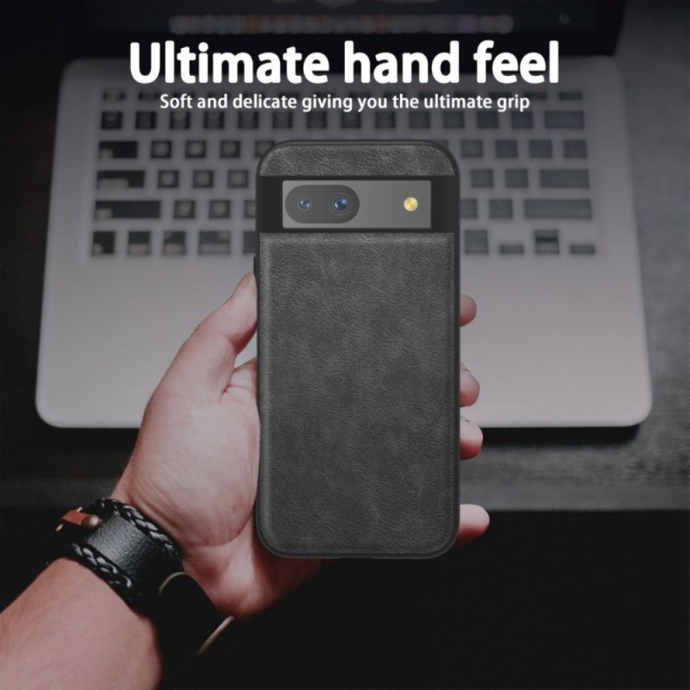 Kryt Na Google Pixel 8a Retro Kožený Efekt