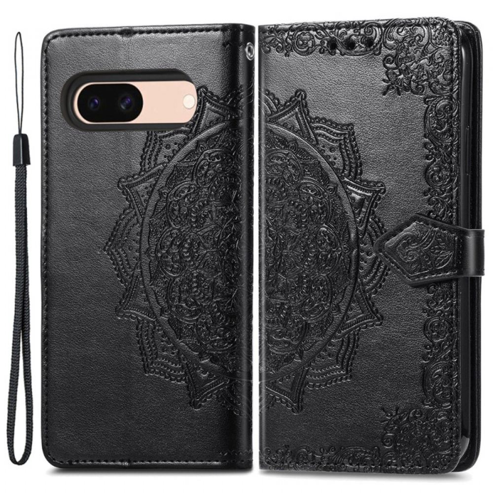 Peněženková Pouzdra Google Pixel 8a Kryty Na Mobil Barokní Mandala
