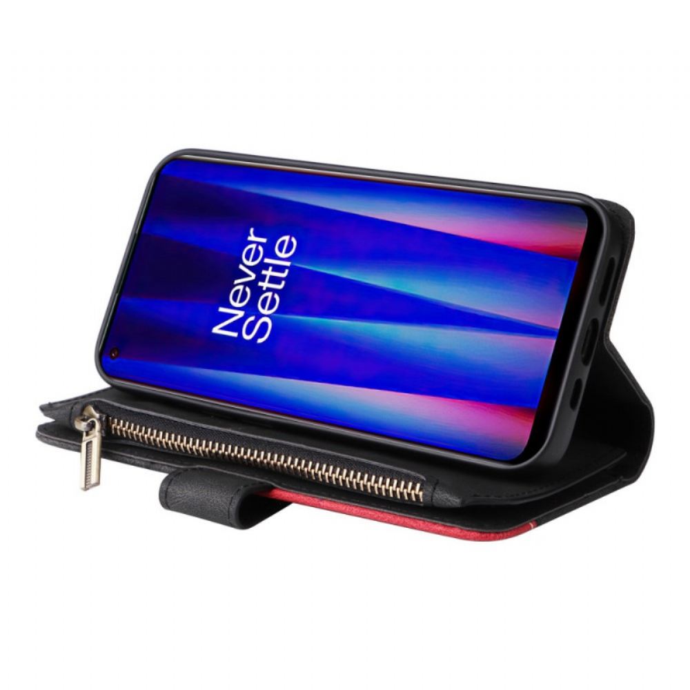 Flipové Pouzdro Na OnePlus Nord CE 2 5G Peněženkové Pouzdro Multifunkční Peněženka